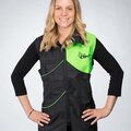 D4M training vest "d4m-look" Black-Green