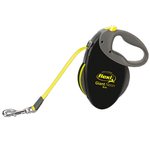 Flexi Giant nauhatalutin L 50kg, 8m Musta/Keltainen