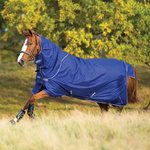 Horseware Amigo Hero ACY Plus T/O Med Atlantic Blue/AB Ivory