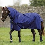 Horseware Amigo Hero ACY vuoreton sadeloimi + kaulakappale, Disc Sininen