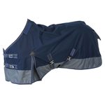 Rain Buster Outdoor rug with fleece lining, rain buster Tummansininen