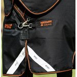 Horseware Amigo Bravo12PlusT/O  Med 250g Black/Orange