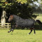 Horseware Amigo Bravo12 Plus toppaloimi 400g + kaulakappale Musta/Valkoinen