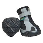 Globus dog shoes, 4pk Musta/Harmaa