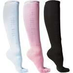QHP Astana sukkapaketti, 3-pack Vaaleansininen/vaalea pinkki/musta