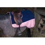 Equi-Thème Polarfleece ratsastusloimi Tummansininen/pinkki