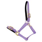 Horse Comfort Turvalta avattava nailonriimu toppauksin Lila