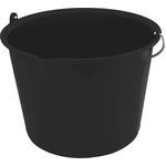 Ämpäri kantokahvalla 20 l Musta