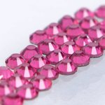 Hot-Fix kristallikivet 144kpl Pinkki