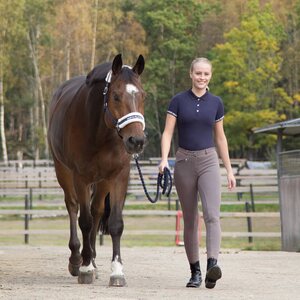 Horze Active naisten ratsastushousut silikonipainatetuilla kokopaikoilla