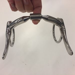 Vision cylinder trotting bit