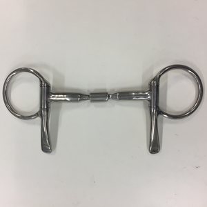 Vision cylinder trotting bit