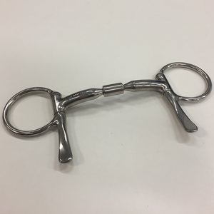 Vision cylinder trotting bit