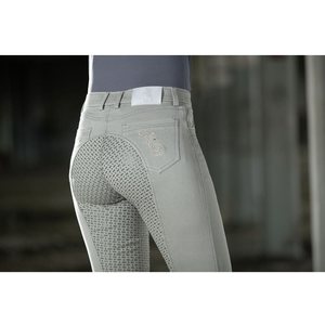 Cavallino Marino Riding breeches -Piemont Jeggings- sil. full seat