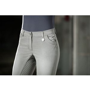 Cavallino Marino Riding breeches -Piemont Jeggings- sil. full seat