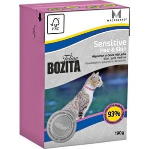 Bozita Feline Hair&Skin Sensitive 190g