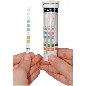Tetra liuskatesti 6in1 25kpl GH/KH/NO2/NO3/pH/CL2