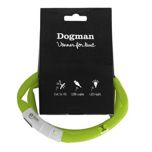 Dogman LED-valopanta silikoni keltain