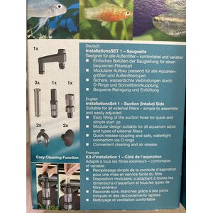 Eheim asennussarja 1, imuputkisto 16/22mm ulkosuodattimeen