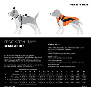 Back on Track "Eddie" koiran paita