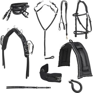 Wahlsten PREMIUM LEATHER LINE QH SILAKOMPLETTI, NAHKA, SHETLANNINPONI