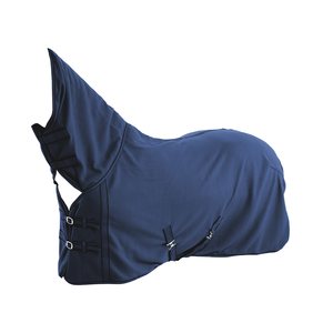Horse Comfort Fleece blanket fullneck, navy, horse comfort