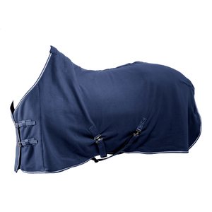 Wahlsten Fleece pony blanket, navy blue - horse comfort