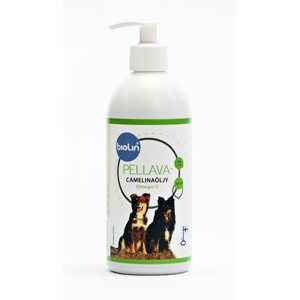 Biolin Pellava-Camelinaöljy koirille, 500ml