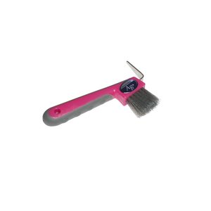 Hoof pick with brush,  ag+ antimicrobial