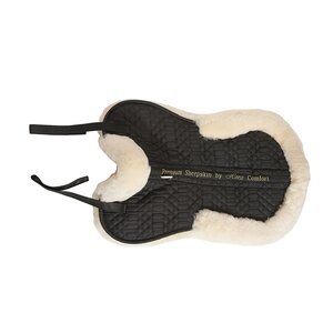 Horse Comfort Premium sheepskin half pad, full size