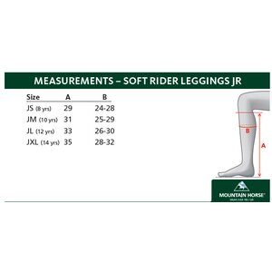 Mountain Horse minichapsit Soft Rider legg Junior