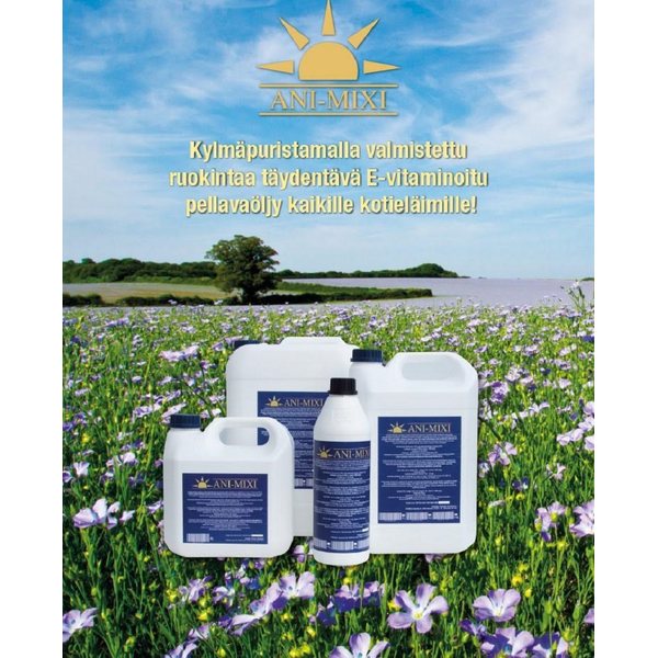AniMixi Pellavaöljy 0,5L