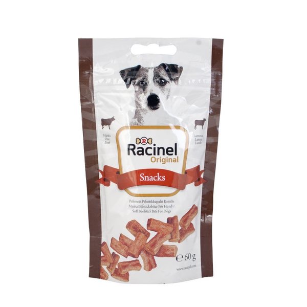 Racinel Snacks pihvitikkupalat härkä & lammas